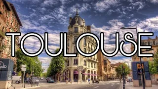 TOULOUSE, FRANCE WALKING TOUR 4K, FULL HD