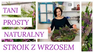 WRZOSY W SŁOIKU🫙STROIK ORYGINALNY 100% NATURA / DEKORACJA NA NAGROBEK / GRAVE DECORATION