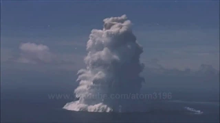 Подводный ядерный взрыв на Маршалловых островах...NUCLEAR EXPLOSION