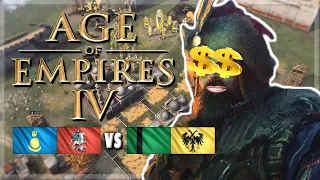 RUS ECO IS INSANE! | Age of Empires IV CAST