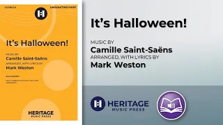 It's Halloween! (Unison/Two-part) | Mark Weston