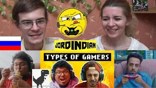 Types of Gamers | Jordindian | Russian reaction