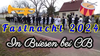 Fastnacht in Briesen 2024 / Jugend & ältere Generation #brauch #tradition