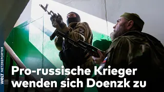 KAMPF UM UKRAINE: Russischer Vormarsch - Blutige Gefechte verlagern sich in die Region Donezk