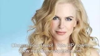 Nicole Kidman robbie williams something stupid - Most Famous Person Awards