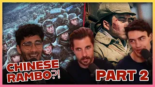 This Chinese War Movie Kinda Slaps?! Part 2 | HasanAbi, Ididathing & BoyBoy Reacts