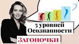 #загоночки Узнай, насколько близко ты к своему Я. Уровни осознанности. Уровни духовного развития.