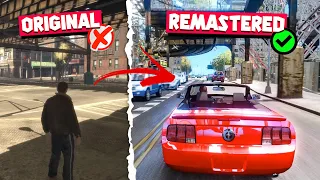 How To Remaster GTA 4 in 2024😍Best *Ultra Realistic* Graphics Mod For Low End PC!