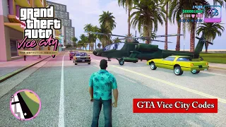 GTA VICE CITY DEFINITIVE EDITION CHEATS CODES | GTA VICE CITY GAMEPLAY | BEST PC GAME