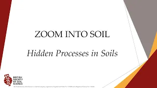 Zoom into Soil: Hidden Processes in Soils