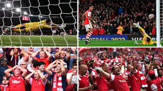 Aubameyang goal from EIGHT angles | Arsenal 3-1 Aston Villa | Smith Rowe Partey goal