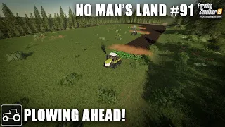 Creating & Sowing Two New Fields - No Man's Land #91 Farming Simulator 19 Timelapse