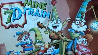 The 7D Mine Train from Disney