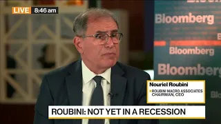 Nouriel Roubini: US Economy 'Getting Very Close' to Recession