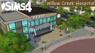 Willow Creek Hospital Renovation | The Sims 4 | Speed Build & Tour