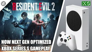 Resident Evil 2: Next Gen Update - Xbox Series S Gameplay