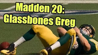 Madden 20: Glassbones Greg (Highest Injury Sliders, Lowest Injury Rating)