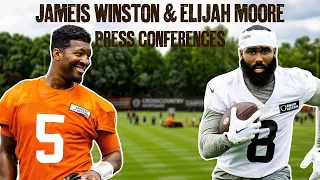 Jameis Winston & Elijah Moore | Press Conference