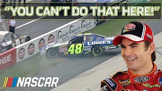 An impossible save: Jimmie Johnson's qualifying spin at Dover in 2006 | NASCAR Cup Series