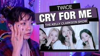 RETIRED DANCER'S REACTION+REVIEW: TWICE "Cry For Me" on The Kelly Clarkson Show!