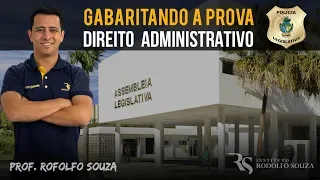 ALEGO - Polícia Legislativa - Direito Administrativo / Prof. Rodolfo Souza #Aula02