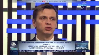 Студія "ПРЯМОГО" з Наталкою Фіцич від 31 березня 2018 року