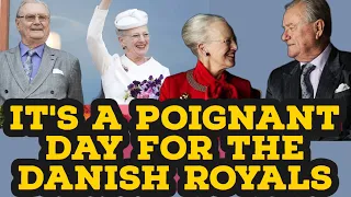 It's a poignant day for the Danish royals. Family heartbreak for Queen Margrethe