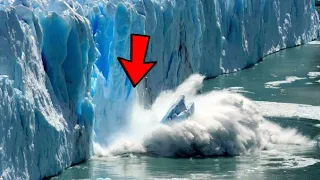 TOP 5 Amazing ICEBERG COLLAPSE Caught On Camera