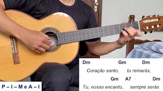 CORAÇÃO SANTO (adoração) | como tocar no violão [letra e cifra]