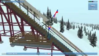 Deluxe Ski Jump 4 - Planica HS215 - 234,51m - fall