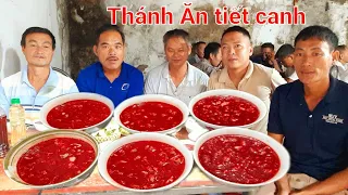 Thánh Ăn ớt.gặp các thánh ăn tiết canh | Nguyễn Ngọc Biển HN.