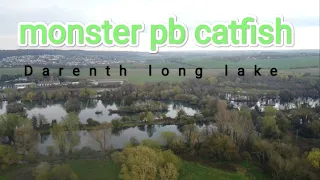 catching monster's wels catfish, darenth long lake, monster cat fishing with good friends.