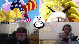 Judge Vinsmoke crying after Getting Captured By Perospero reaction mashup - one piece