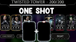 Final Boss 200 Twisted Tower Boss Matches 170, 190 & 200 Fight + Reward. Round 7. MK Mobile.