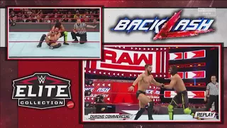 Seth Rollins Vs Fin balour raw april 30 2018