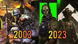 Evolution of Call OF Duty Games 2003-2023