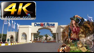 4K DESERT ROSE RESORT HURGADA 2023 GOOD HOTEL RED SEA EGYPT