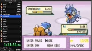 Pokemon Fire Red - Any% Speedrun in 2:05:24 IGT