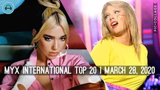 MYX International Top 20 - March 28, 2020