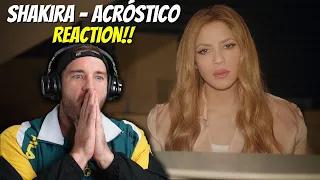 Lloré un poco! Shakira - Acróstico [REACTION!!]