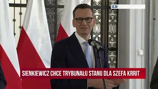 M. Morawiecki: sędzia Szmydt niewątpliwie ma wiedzę, przed którą trzeba teraz chronić państwo