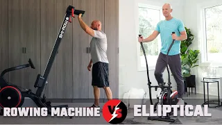 Rowing Machine vs Elliptical