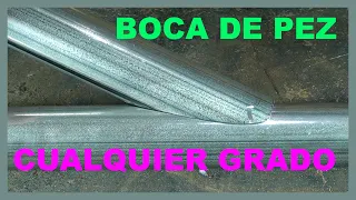 👉Cómo hacer una BOCA DE PEZ a cualquier Grado🐟🐟