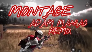 ADAM MANIAC REMIX SONG ⚡ BATTLEGROUND MOBILES INDIA MONTAGES 🇮🇳 😈