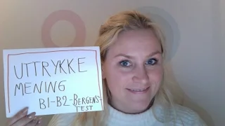 Video 80 For nivå B1, B2 og Bergenstesten: Setningsstartere i en argumenterende tekst.