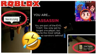 Roblox Flicker Im Became A Assassin And Im Survived