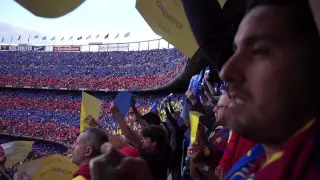 FC Barcelona Champions 2015 Camp Nou  Cant del Barca