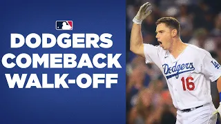 3-RUN WALK-OFF SHOT FOR DODGERS!! Will Smith launches CLUTCH comeback shot!!
