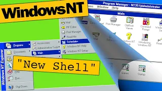 The "Win95" Shell Preview: Windows NT 3.51's new clothes