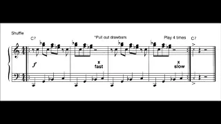 Dave Limina - Hammond Organ Riff 20 - Shuffle - Tutorial Lesson Keyboard Piano